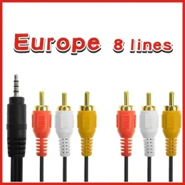 2023 Antenas eletr￴nicas de cobre est￡vel Eslov￡quia Europa, Receptor de sat￩lite Alemanha DVB S2 GTMEDIA V7S V9 V8 NOVA Speakers Compat￭veis de Video Cable