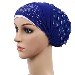 Ballkappen Schal Turban Hut Hijib Verlust muslimische Frauen Haarwickel Kopf Stretch Baseball