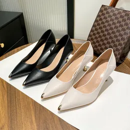 Dress Shoes Women Sandals Casual PU Solid Color Thick Sole Low Top Pointed Flat Heel Light