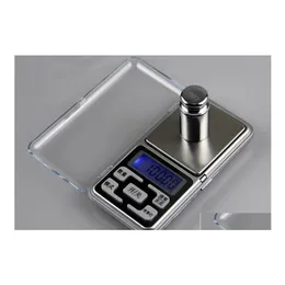 Weighing Scales Electronic Lcd Display Scale Mini Pocket Digital 200Gx0.01G Weight Nce G/Oz/Ct/Tl Sn281 Drop Delivery Office School Dhxes