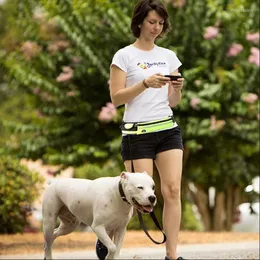 犬の襟牽引ロープハンズフリーランニングリーシュ調整可能なウエストベルトジョギングハイキングウォーキングトレーニングリードに最適