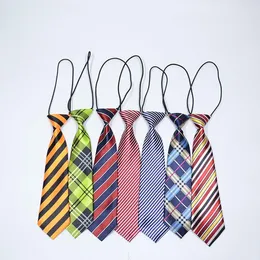 Bow Ties Children Elastic Tie Slits School Boys Girls Barn Baby Wedding Fashion Of Students Neck Tiebow