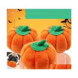 Dog Toys Chews Animals Cartoon Stuffed Squeaking Pet Toy Cute Plush Puzzle Dogs Cat Chew Squeaker Squeaky For Pumpkin Drop Deliver Dh2U6