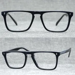 Montature per occhiali da sole Occhiali quadrati Leggeri e portatili Uomo Donna Stile business