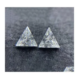 Altro vero 0,11 ct D colore Vvs triangolo Moissanite pietre sciolte pietre preziose da laboratorio geometriche passano per la creazione di gioielli fai da tealtro altroaltro D Dhmqs