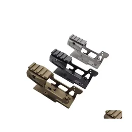 Tactische accessoires ALG Mirror Bridge Set Glock G17 Stand P1T1/T2/RMRCLOCK G34 G19 voor jacht drop levering sporten buitenshuis Dhuq6