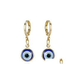 Dangle Chandelier Fashion Jewelry Vintage Evil Earl Earrings Resin Beads Blue Eye Eyring Drop Drop Drop