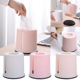 Storage Bottles Dry Food Simple Household Round Paper Box Plastic Tissue Suitable For Kitchen Restaurant Zip Store Fridge Organizer