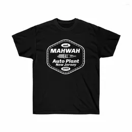 T-shirt da uomo ispirate a Springsteen T-shirt unisex da donna da uomo Mahwah Auto Plant Jers