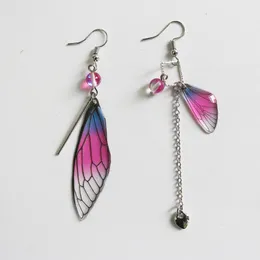 Dangle Earrings & Chandelier Beautiful Fairy Tale Butterfly Wing Earring Asymmetric Fashion Accessories WholesaleDangle