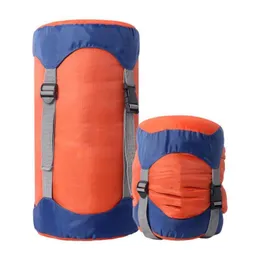 スリーピングバッグ圧縮袋袋防水超軽量旅行プロテッドストレージスペース保存ギアアウトドアキャンプバックパックS/M/L