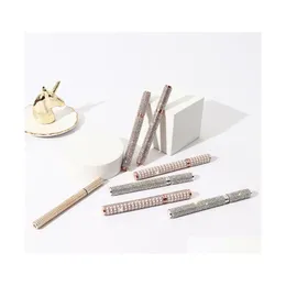 Eyeliner Waterproof Diamond Pearl Lash Adhesive Long Liquid Strong Selfadhesive Pen Eyeliners Eye Drop Delivery Health Beaut Dhhdz