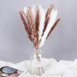 Decorative Flowers Dried Bouquet Pampas Grass Bohemian Wedding Deco Dry Natural Dekoration Pampa Reed Boho Home Decor Flower Party