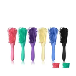 Hair Brushes Scalp Mas Comb Brush Women De Hairbrush Antitie Knot Professional Octopus Type Drop Delivery Products Care Styling Dhfq6