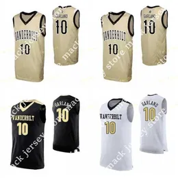 Баскетбол NIK1 NCAA Vanderbilt Commodores Basketball Jersey 14 Isaiah Rice 15 Clevon Brown 24 Aaron Nesmith 30 Mac Hunt Custom Stitched