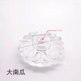 Kryształowa kryształowa plastikowa plastikowe wyposażenie plastikowe Złącza do dekoracji światła kolorów dla nowoczesnej lampy świecowej Ściana LED na ścianę LED