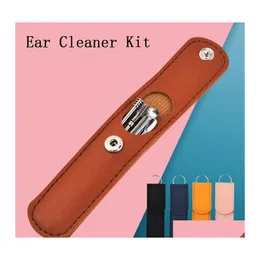 Ear Care Supply 6 Stück Reiniger Wachs Picker Earpick Remover Curette Pick Kit Löffel Clean Tool Dhs Drop Delivery Health Beauty Dh8Hp