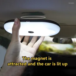 Ceiling Lights Universal Car Interior Light LED Reading Magnet USB Charging Lamp Indoor Styling Night