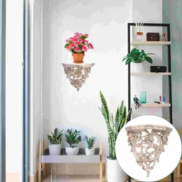 Bakning mögel vägghylla blomma hyllor potmonterad sconce stativ flytande dekorativ planter display rustik hållare hängande hängare