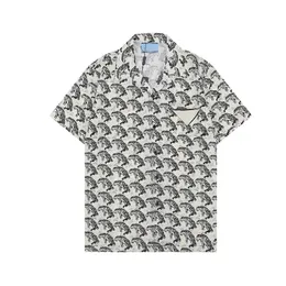 23ss Designer Shirts Beach Shorts Mens Hawaii Camicia da bowling con stampa floreale Camicie casual Uomo Pantaloni manica corta Variety Dress 555
