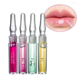 Lip Gloss 8 Shades 보습 긴 지속적인 비전없는 높은 색상 렌더링을 쉽게 넣고 휴대용 레이디를 벗기기 쉽습니다.