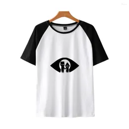 T-shirt da uomo Estate Little Nightmares T-shirt da uomo Top Tee Allentato Studenti Casual Stampa Harajuku Elegante Semplicità Abbigliamento oversize