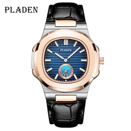 Wristwatches 2023 Men Watches Fashion Sport Leather Quartz Watch Luxury 30M Waterproof Date Luminous Hand Montre Homme Selling