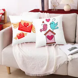 Cuscino simpatico cuscino cuschetto di San Valentino per texture Fine Cushion Cover Sostituzione DECORATIVE SCADE DECORATIVA