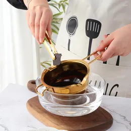 Bowls Stainless Steel Melting Bowl Chocolate Cheese Butter Water Bath Pot Baking Heating Container Household Kitchen Cooking Tools