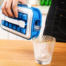 Baking Moulds Blue Ice Tray Mold Diamond Ball Maker Kettle For Whiskey Multifunctional Kitchen Creative Gadgets Bar Accessories