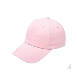 Ball Caps Solid Spring Summer Women S Fashion Hats Cotton Outdoor Simple Vintage Visor Casual Cap Drop Delivery Accessories Scarves G Otitt