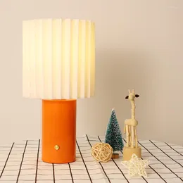 Lampy stołowe Nordic Internet Celebryty Girly Simplicity sypialnia nocna lampa Macaron Dekoracja restauracji nowoczesna