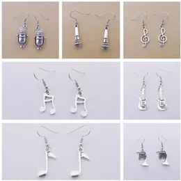 Dangle Earrings Chandelierファッションハンドメイドパーソナリティジュエリー音楽クリエイティブギフトメモ教師の生徒のためのペンダント