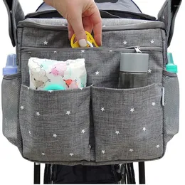 Bolsas de mochila Multi bolsos carrinhos de bebê Saco pendurado Bolsa de fraldas de pushchair Bolsa de armazenamento Cadeiras de roda de rodas Carrinhos de compras e muito mais.