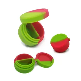 Creatività silicone da 7 ml di una scatola di sigaretta monopezzo anti-pressione resistente all'umidità portatile adatto per utensili per le sigarette di grado alimentare Accessori per fumare