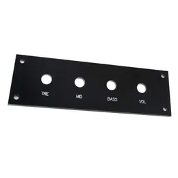 119x36mm 4 Way RCA Terminal Wall Panel Plate Input Phono Chassis Socket Audio Adapter NE5532 Active Tone Board