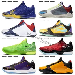 2022 New Black Mamba 5 6 Kids Grinch Mambacita Men Basketball shoes store Proto VI Grinch 6s Think Pink Metallic Gold good sneakers outlet With Jordas aIR 40-46