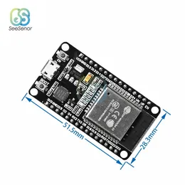 1st ESP32 Development Board WiFi Lägg till Bluetooth Ultra-Low Power Consumption Dual Core ESP-32 ESP-32S ESP 32 ESP32-Wroom-32