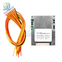 13S 48V 60A 18650 Li-ion litiumbatteripaket BMS-skydd PCB-kortavgift för elbil