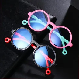 Sunglasses Blue Light Blocking Glasses Silicone Frame UV400 Protection Anti-eyestrain Eyewear For Kids Age 3-10Sunglasses SunglassesSunglass