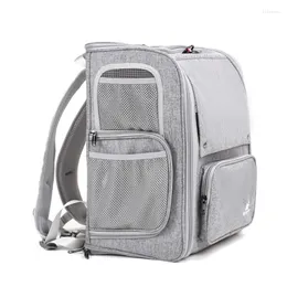 Capas de assento de carro para cachorro Bolsa de porta -gatos de gato de estimação Backpack portátil Backpack ao ar livre transparente para gatos cães pequenos carregando suprimentos