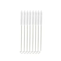 Cleaning Brushes 20 Cm Reusable St Stainless Steel Wash Drinking Pipe Brush Cleaner Household Kitchen Drop Delivery Home Garden Hous Dhsfx