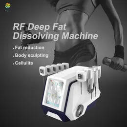 Professionell monopolär radiofrekvens RF Body Slimming Fat Burning Beauty Machine RF Skin åtdragning 10 handtag