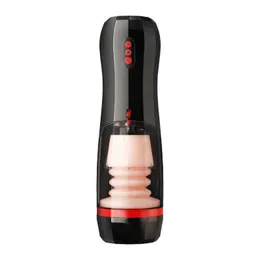 Sex Toys Massager Heseks Automatisk Male Masturbator Cup Inner Telescopic Penis Vibrator Glans Stimulator Supplies Oviting Toy