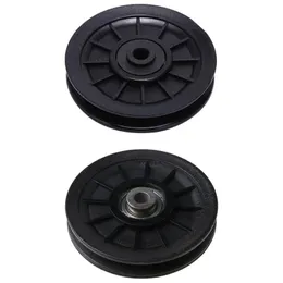 Accessories 2023 Durable Nylon Bearing Pulley Wheel Cable Gym Fitness Equipment Part 90/105mm