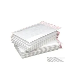 Bubble CUDIONing Wrap White Pearl Film Envelope Courier Bags Waterproof Packaging Mailing Drop Delivery Office School Business Indu DHKF0