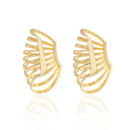 Stud Earrings Ear Cuff Gold Color Non-Piercing Clips Fake Cartilage Earring Jewelry For Women Men Wholesale Gifts