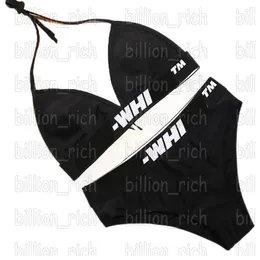 Mektuplar bikinis mayo plaj sütü bras bras bras bras bras set rahat tel ücretsiz spor iç çamaşırı siyah spor sutyen külot