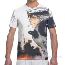 Men's T Shirts Corto Soldiers Men T-Shirt Women All Over Print Fashion Girl Shirt Boy Tops Tees Short Sleeve Tshirts