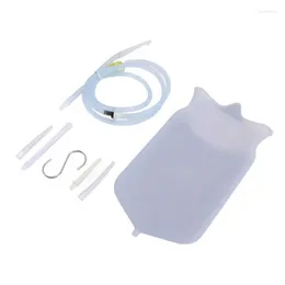 Storage Bags Colon Cleansing Bag Flexible Cleanse Enema 2L For Traveling
